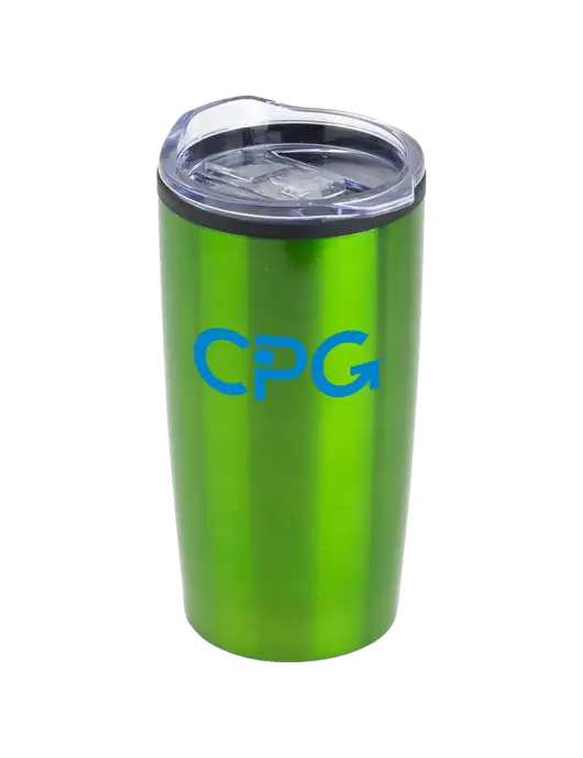 Olympus Green 20 oz Tumbler w/CPG Logo