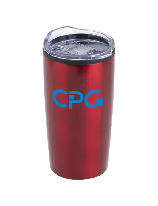 Olympus Red 20 oz Tumbler w/CPG Logo