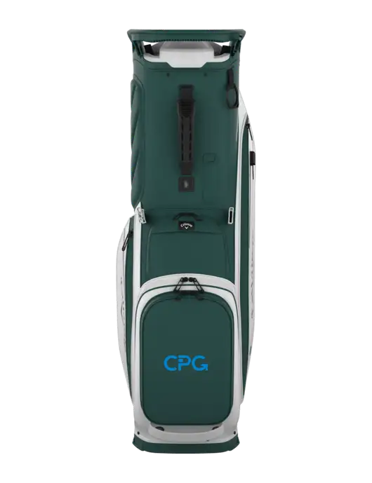 Callaway Fairway 14 Dark Green/White Stand Golf Bag w/CPG Logo