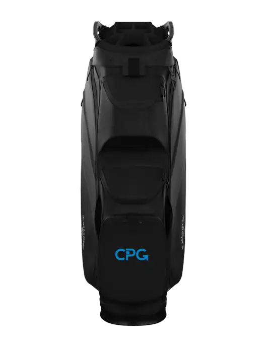 Callaway Chase 14 Black Cart Golf Bag  w/CPG Logo