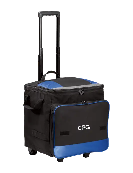 Twilight Blue Rolling Cooler w/CPG Logo