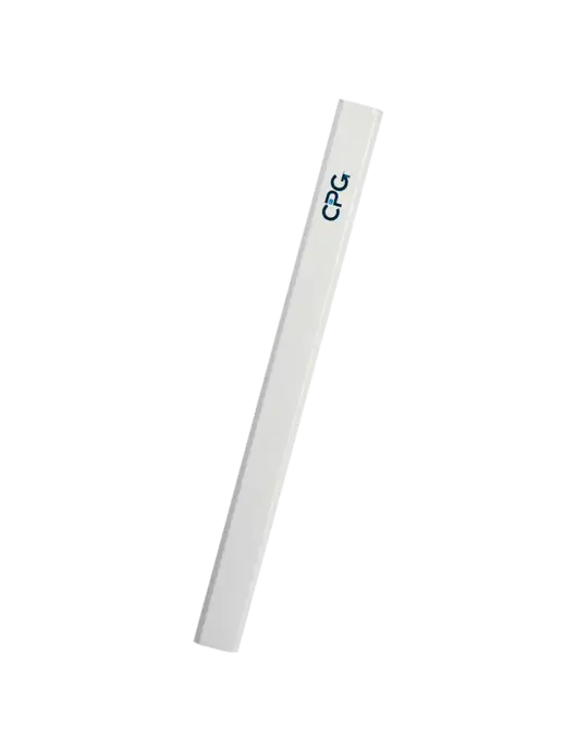 White Carpenter Pencil w/CPG Logo