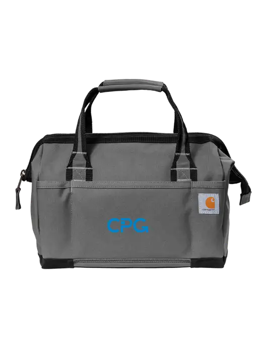 Carhartt Foundry Series 14” Grey Tool Bag w/CPG Logo