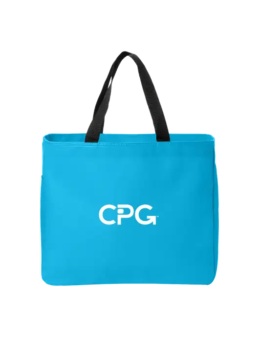Essential Light Sapphire Tote w/CPG Logo