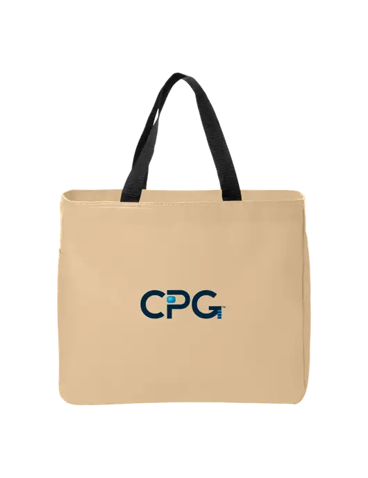 Essential Dark Tan Tote w/CPG Logo