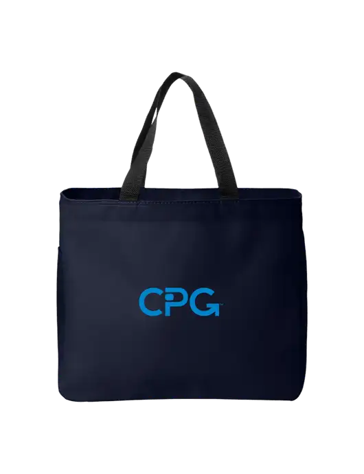 Essential Dark Navy Tote w/CPG Logo