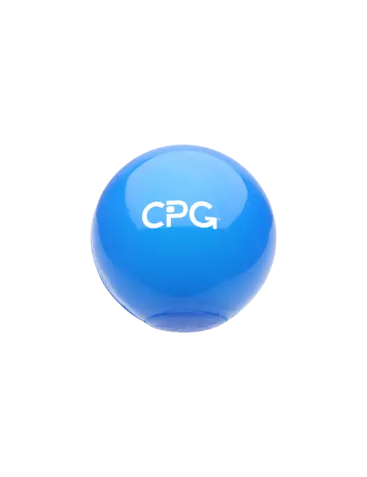 Light Up Light Royal Blue Bounce Ball w/CPG Logo