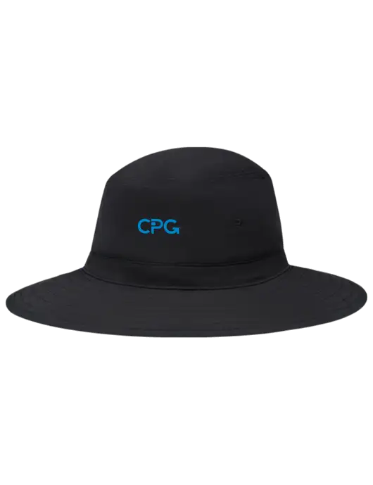 Black Booney Sun Hat w/CPG Logo