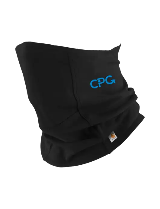 Carhartt Black Cotton Blend Filter Pocket Gaiter w/CPG Logo