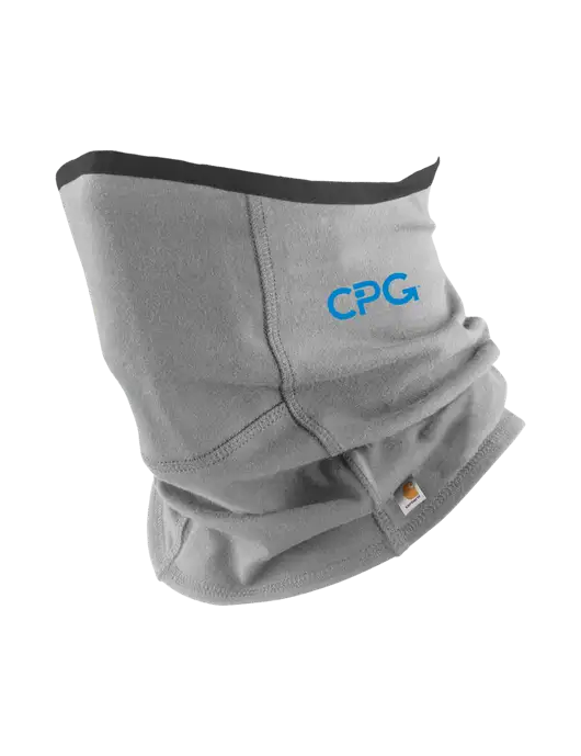 Carhartt Medium Grey Cotton Blend Filter Pocket Gaiter w/CPG Logo