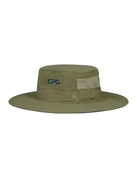 Columbia Dark Tan Bora Bora Booney  Hat w/CPG Logo