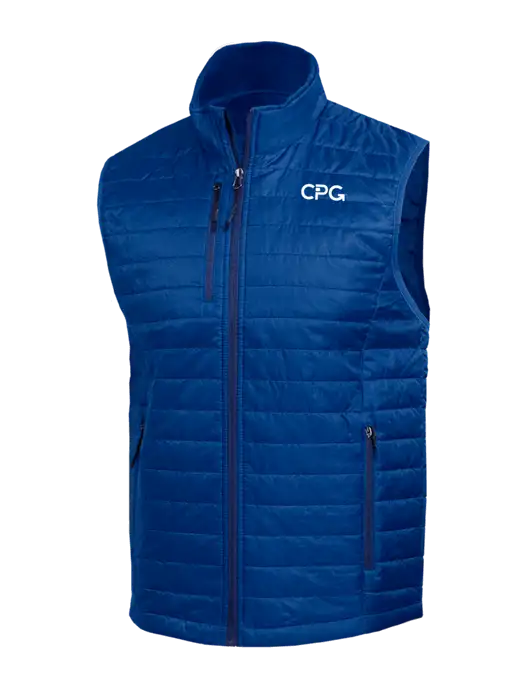 Packable Royal Puffy Vest w/CPG Logo