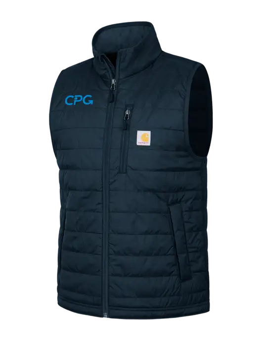 Carhartt Dark Navy Gilliam Vest w/CPG Logo