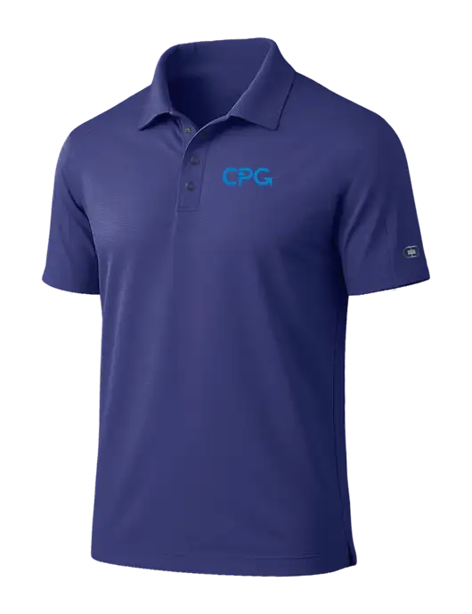 OGIO Linear Navy Polo w/CPG Logo
