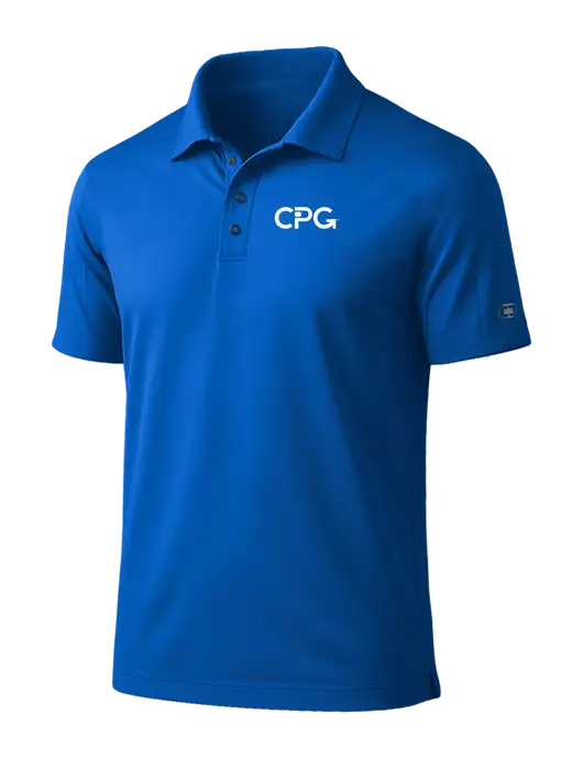OGIO Linear Royal Blue Polo w/CPG Logo