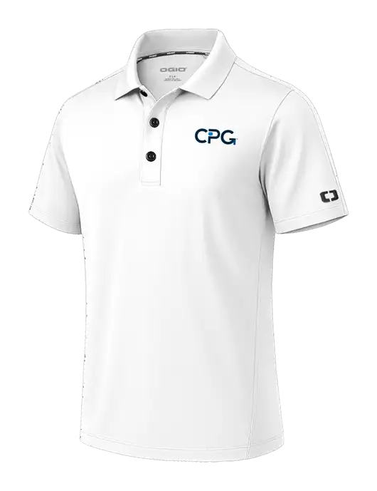 OGIO Envision White Polo w/CPG Logo