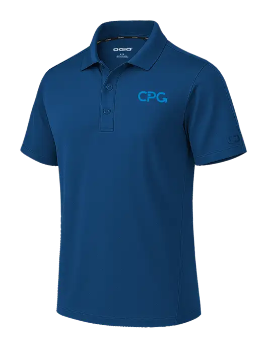 OGIO Envision Light Navy Polo w/CPG Logo