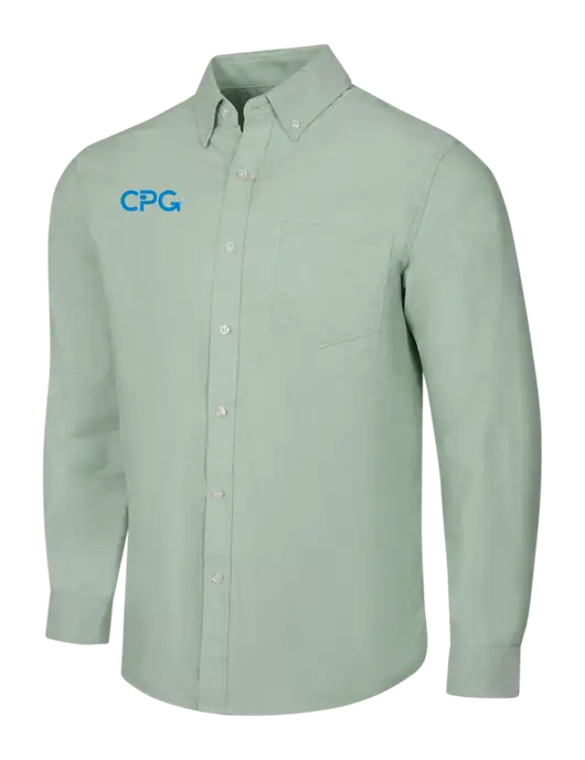 Very Light Green SuperPro Oxford Shirt w/CPG Logo