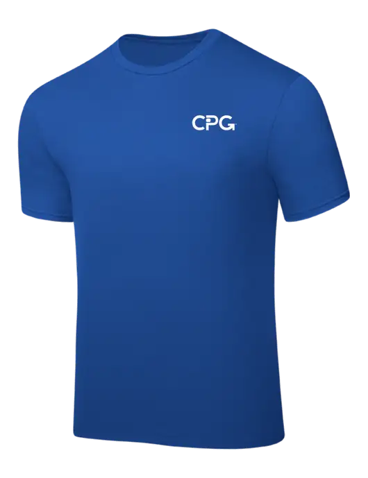 Royal PosiCharge Competitor Tee w/CPG Logo