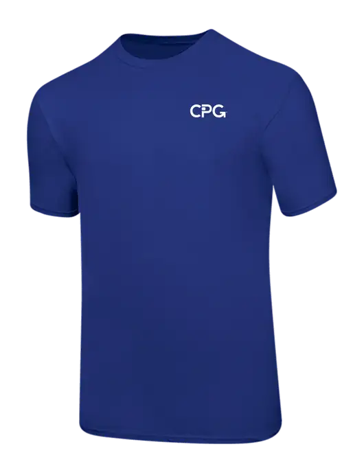 Ring Spun Royal 4.5 oz T-Shirt w/CPG Logo