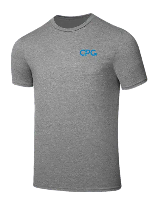 Seriously Soft Grey Frost T-Shirt w/CPG Logo