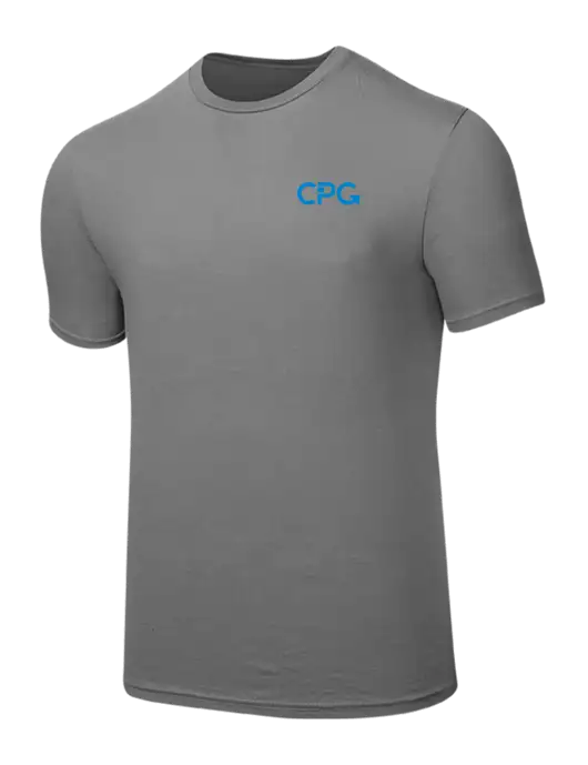 Seriously Soft Medium Grey T-Shirt w/CPG Logo