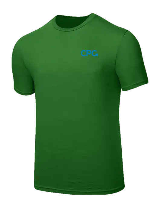 Seriously Soft Kelly Green T-Shirt w/CPG Logo