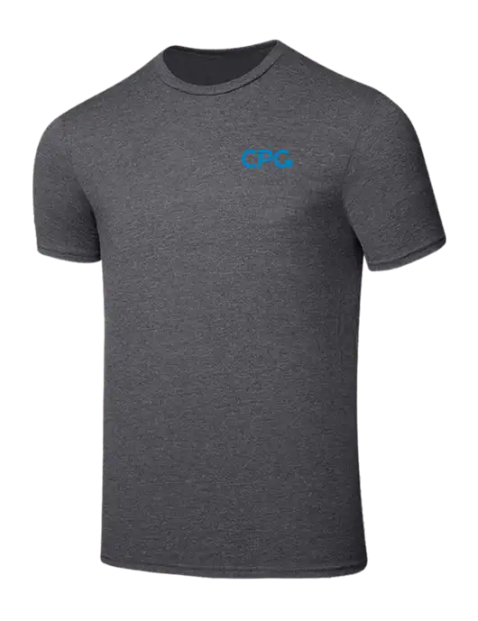 Seriously Soft Heathered Charcoal T-Shirt w/CPG Logo
