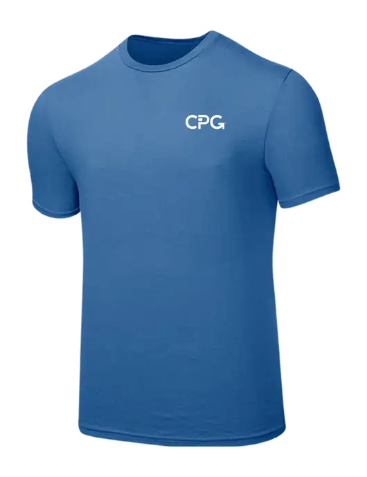 Seriously Soft Light Navy T-Shirt w/CPG Logo