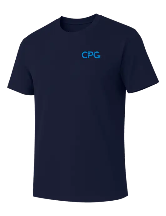 Allmade Dark Navy Organic Cotton Tee w/CPG Logo