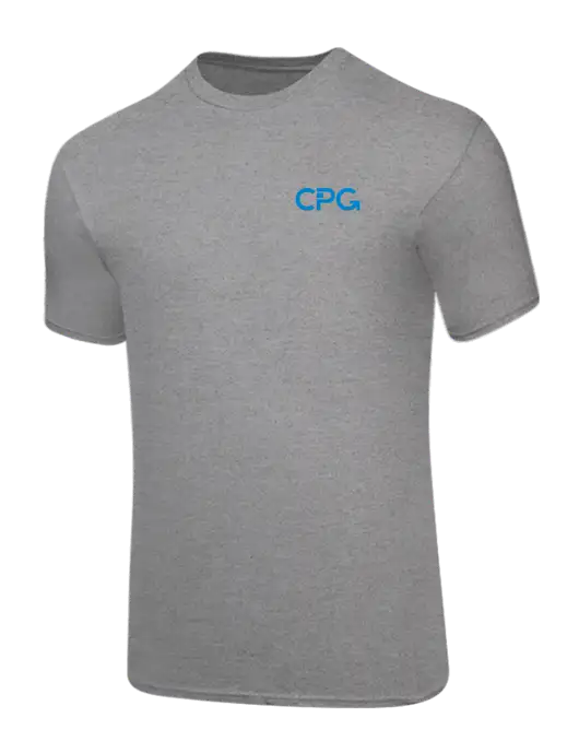 Core Blend Medium Grey Heather T-Shirt w/CPG Logo
