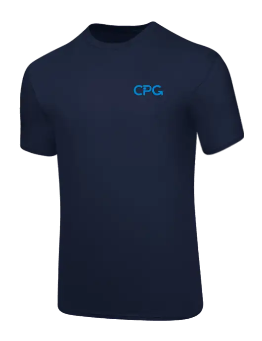 Core Blend Navy T-Shirt w/CPG Logo