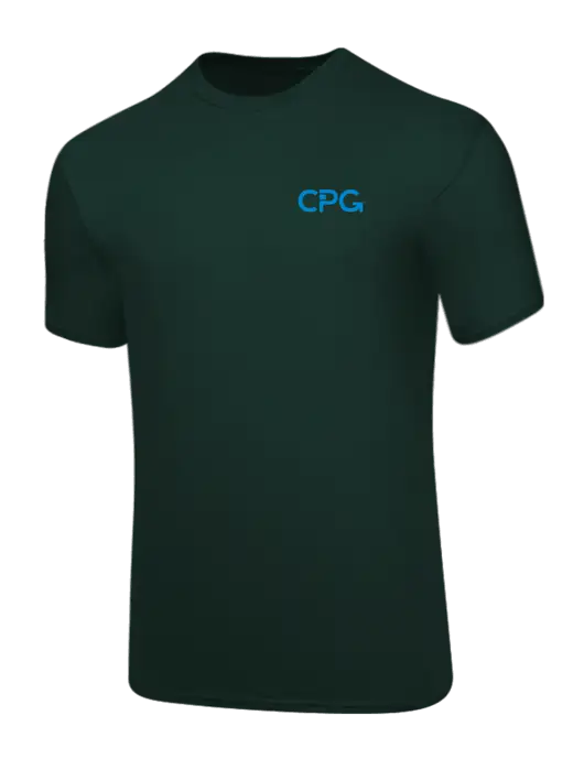 Core Blend Dark Green T-Shirt w/CPG Logo
