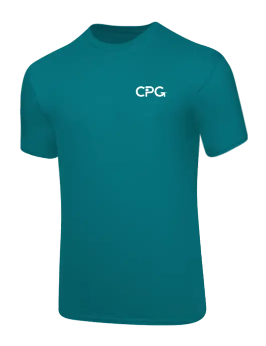Core Blend Teal T-Shirt w/CPG Logo