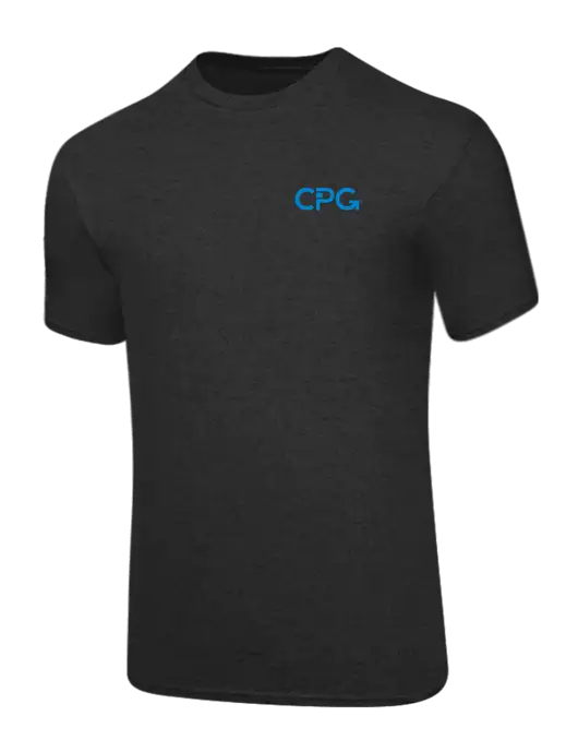 Core Blend Dark Heather Grey T-Shirt w/CPG Logo
