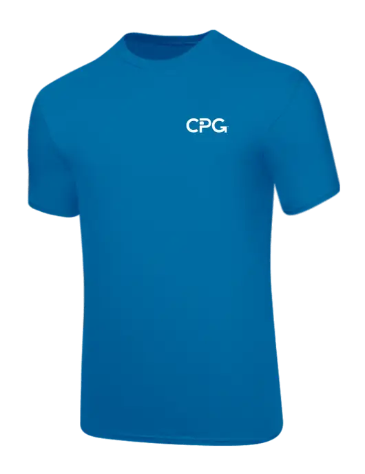 Core Blend Sapphire Blue T-Shirt w/CPG Logo