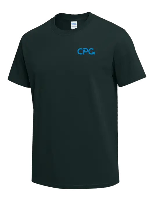 Dark Green Heavyweight 6.1 oz T-Shirt w/CPG Logo