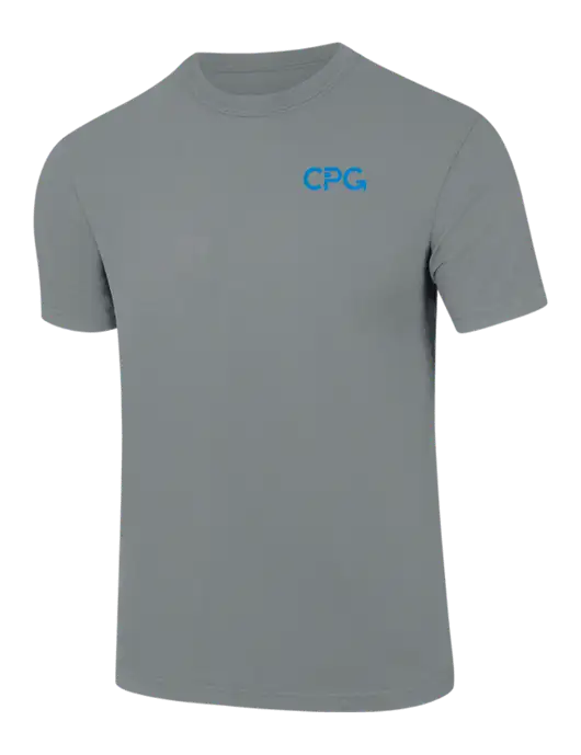 Comfort Colors 6.1 oz Medium Grey Heavyweight Ring Spun T-Shirt w/CPG Logo