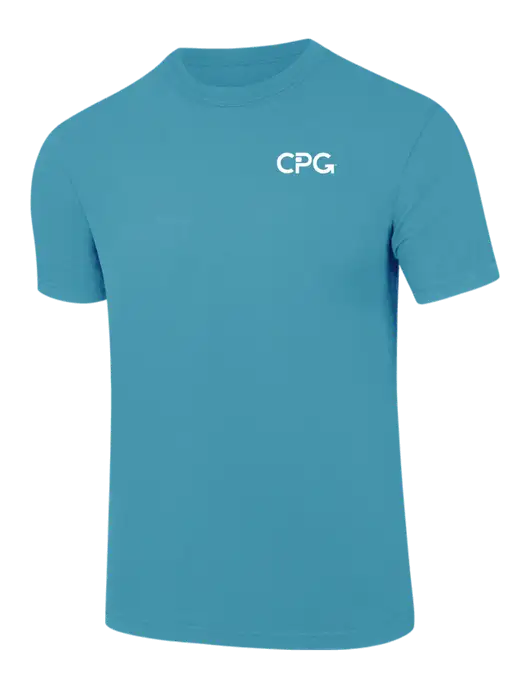 Comfort Colors 6.1 oz Sapphire Heavyweight Ring Spun T-Shirt w/CPG Logo