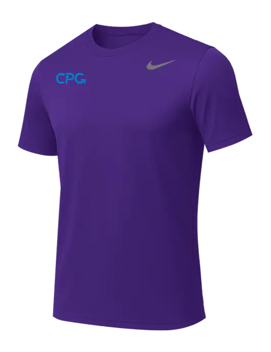 Nike Team rLegend Purple T-Shirt w/CPG Logo