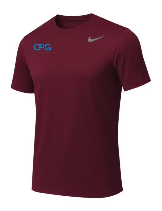 Nike Team rLegend Maroon T-Shirt w/CPG Logo