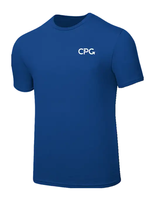 Seriously Soft Royal T-Shirt w/CPG Logo