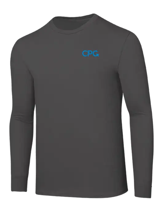 Seriously Soft Dark Grey Long Sleeve T-Shirt w/CPG Logo