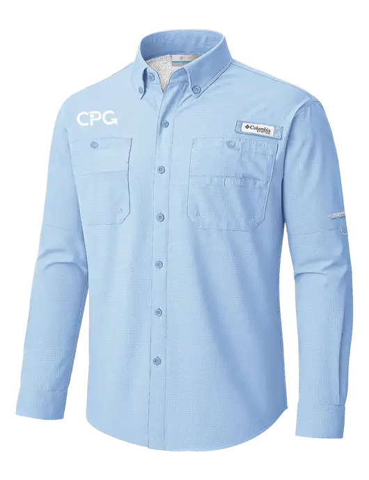 Columbia Sail PFG Tamiami II Long SleeveShirt w/CPG Logo