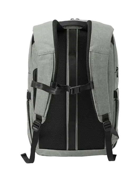 TravisMathew Light Grey Heather Duration Backpack w/CPG Logo