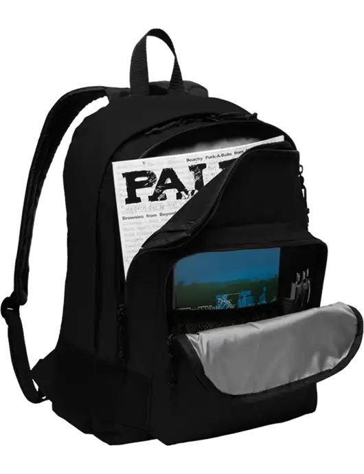 Black Essential Backpack w/CPG Logo