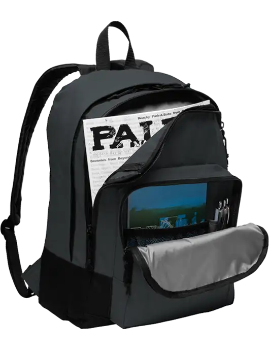 Dark Grey Essential Backpack w/CPG Logo